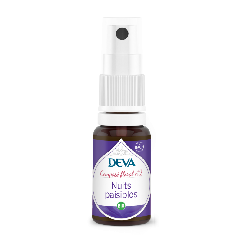 DEVA Composé floral N°2 - Nuits paisibles - spray 15 ml