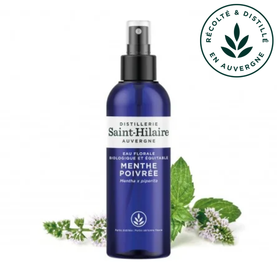 Eau Florale de Menthe poivrée Bio 200 ml - DE SAINT HILAIRE