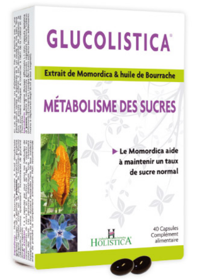 Glucolistica 40 capsules - HOLISTICA