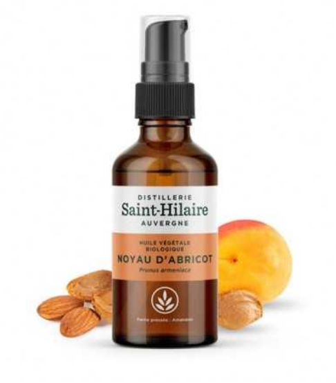 Huile végétale de Noyaux d'Abricot BIO 50 ml - DE SAINT HILAIRE