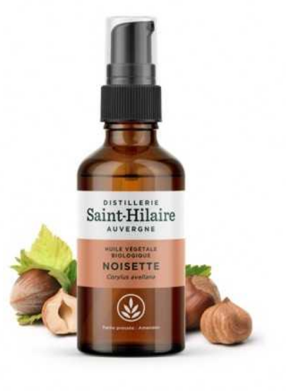 Huile végétale de Noisette BIO 50 ml - DE SAINT HILAIRE