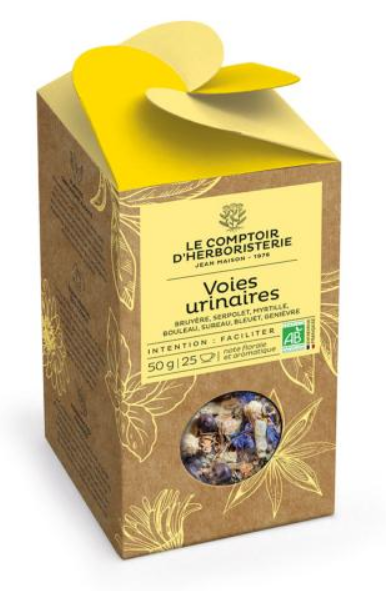 Tisane VOIES URINAIRES 50g BIO - LE COMPTOIR D'HERBORISTERIE