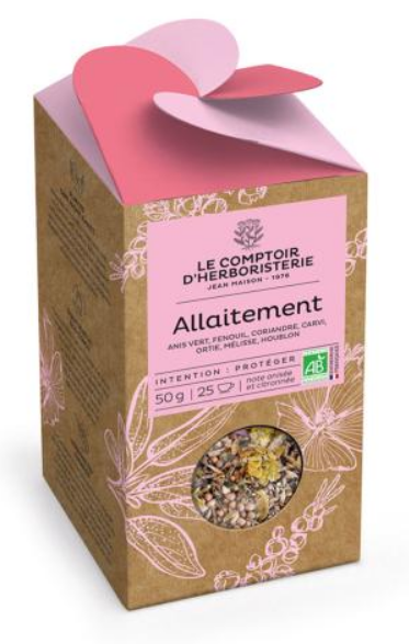 Tisane ALLAITEMENT 50g BIO - COMPTOIR DE L'HERBORISTERIE