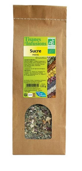 Tisane Sucre moins BIO 120 g - EURO SANTE DIFFUSION