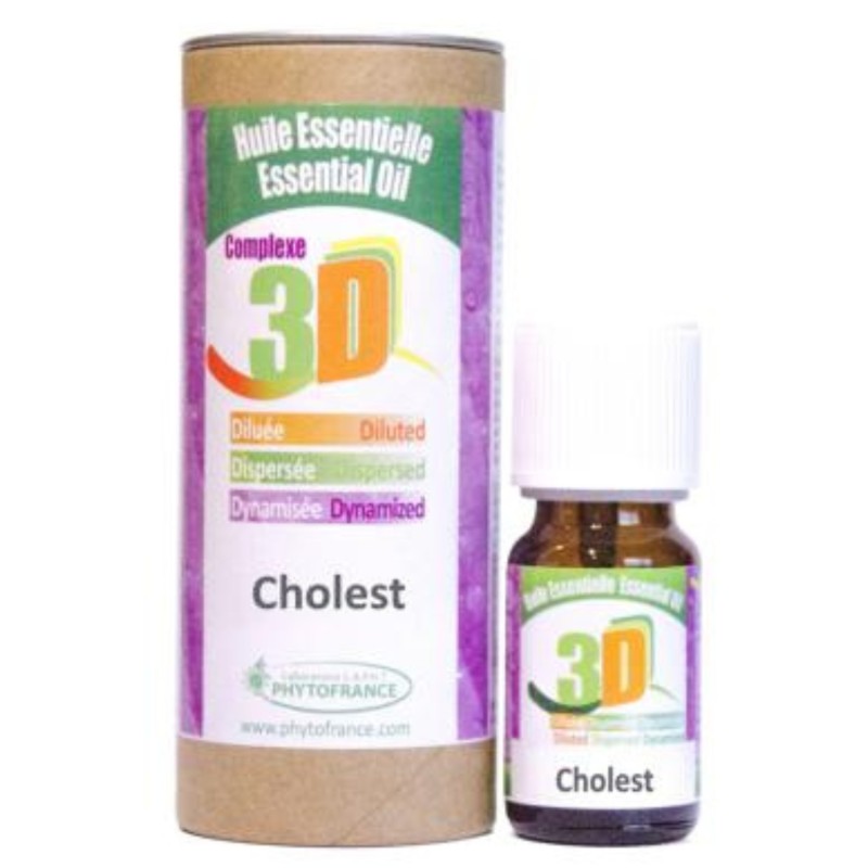 Complexe Huiles Essentielles 3D Cholest - 10 ml BIO - PHYTOFRANCE