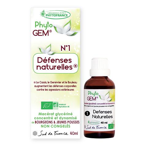 Phyto GEM N° 1 Défenses Naturelles 40 ml BIO - PHYTOFRANCE