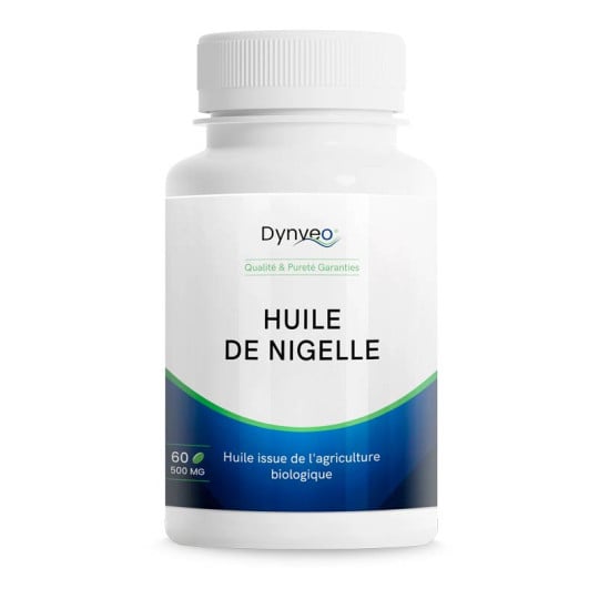 Huile de Nigelle 60 capsules 500 mg - Dynveo