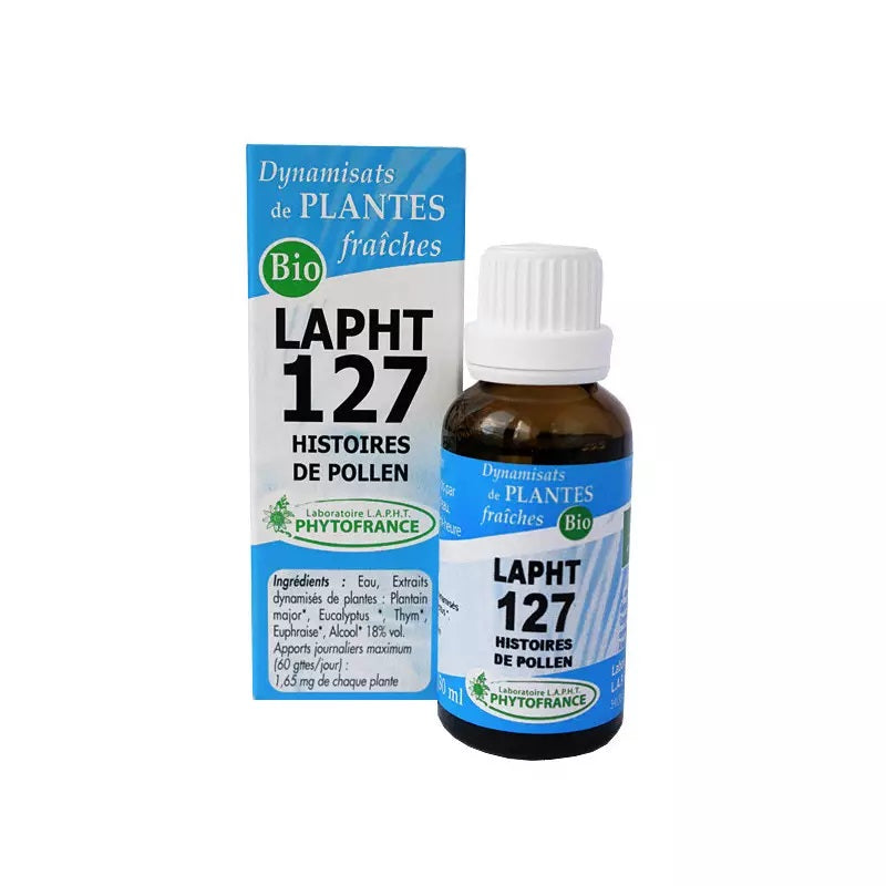 LAPHT 127 - Histoires de pollen Bio 30 ml - PHYTOFRANCE