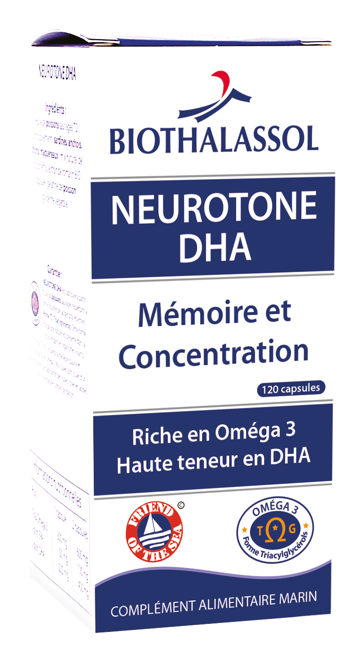 Neurotone DHA 60 capsules - BIOTHALASSOL