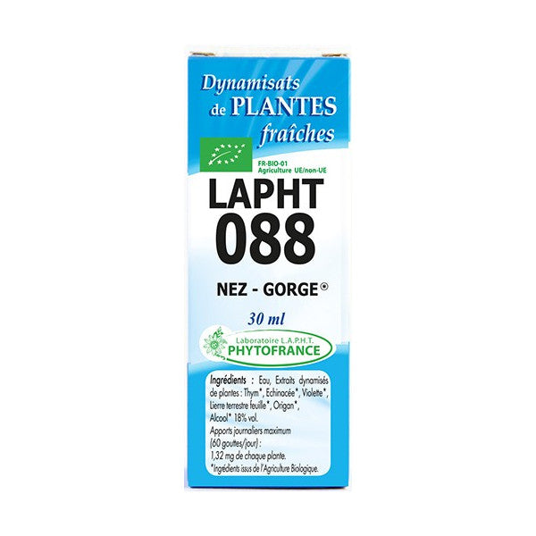 LAPHT 088 - Nez Gorge Bio 30 ml - PHYTOFRANCE