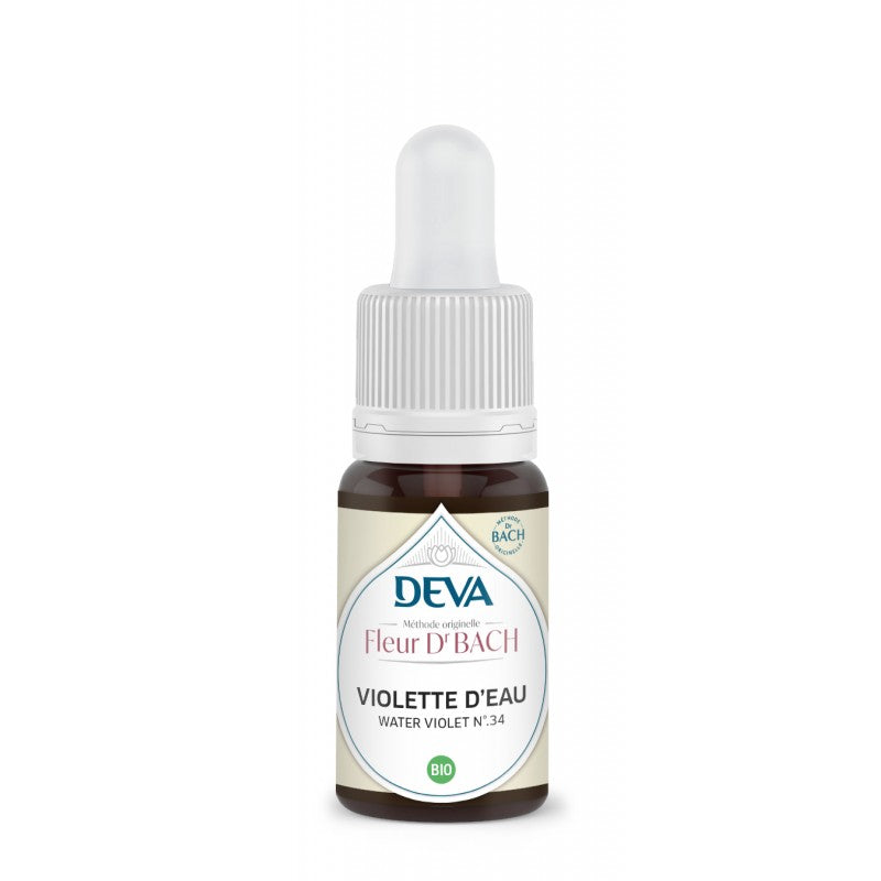 DEVA Violette d'eau - Water violet n°34 - Compte gouttes 15ml
