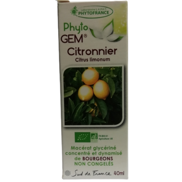 Phyto GEM Citronnier 40 ml BIO - PHYTOFRANCE
