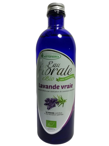Eau florale Bio Lavande vraie - 200 ml - PHYTOFRANCE