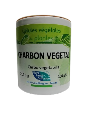Charbon végétal 100 gélules EURO SANTE DIFFUSION