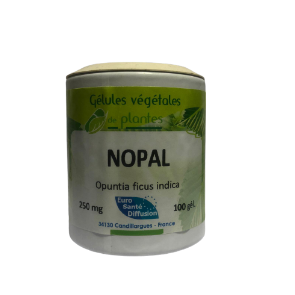Nopal 100 gélules végétales - EURO SANTE DIFFUSION
