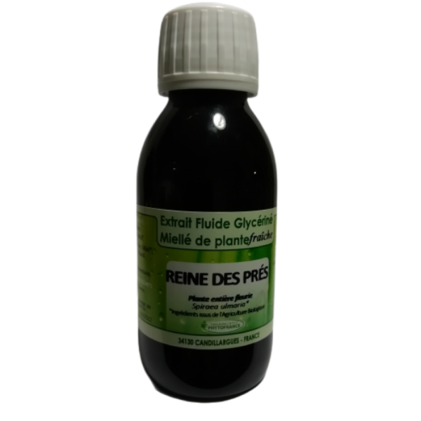 Reine des prés - Extrait Fluide Glycériné Miellé de plante fraiche 125 ml BIO - PHYTOFRANCE