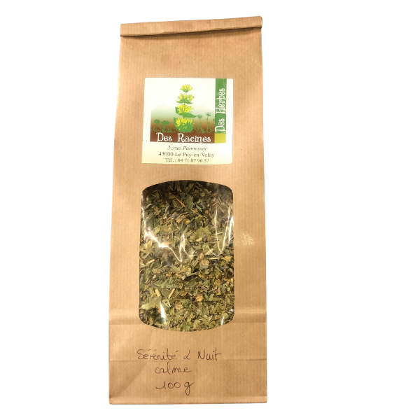 Tisane Sérénité et nuit calme 100g - EURO SANTE DIFFUSION