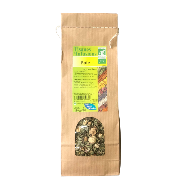 Tisane Foie BIO 130 g - EURO SANTE DIFFUSION