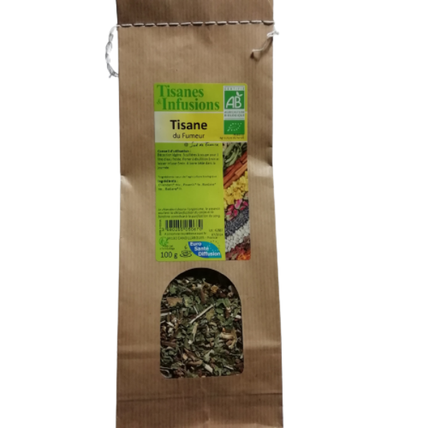 Tisane du fumeur BIO 100 g - EURO SANTE DIFFUSION