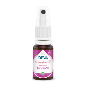 DEVA Composé floral N°11 - Émotions de l'enfance - spray 15 ml