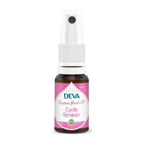 DEVA Composé floral N°17 - Cycle féminin - spray 15 ml