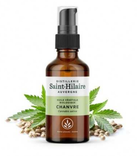 Huile végétale de Chanvre BIO 50 ml - DE SAINT HILAIRE