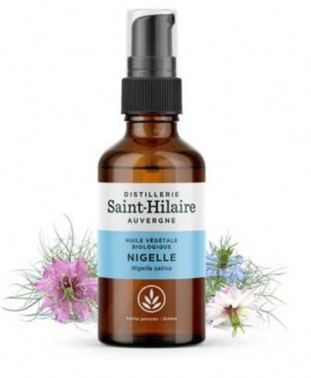 Huile végétale de Nigelle BIO 50 ml - DE SAINT HILAIRE
