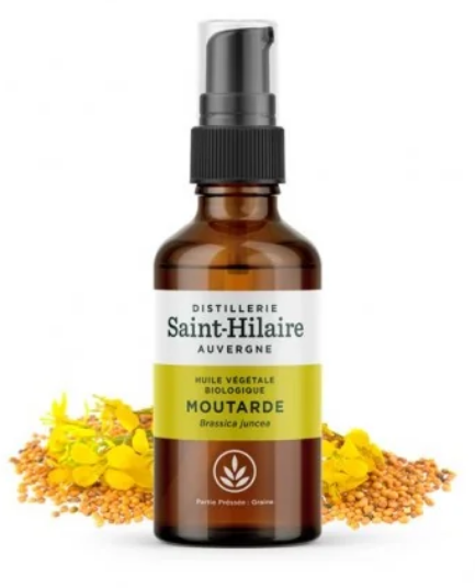 Huile végétale de Moutarde BIO 50 ml - DE SAINT HILAIRE