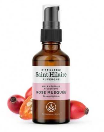 Huile végétale de Rose Musquée BIO 50 ml - DE SAINT HILAIRE