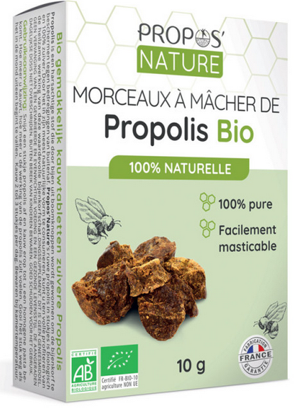 Propolis Pure à Mâcher Bio - 10g