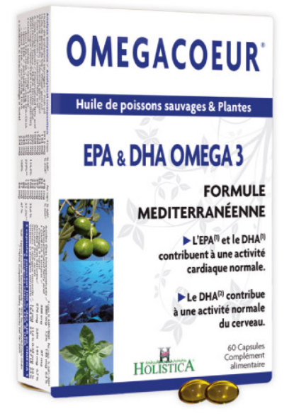 Omegacoeur 60 capsules - HOLISTICA