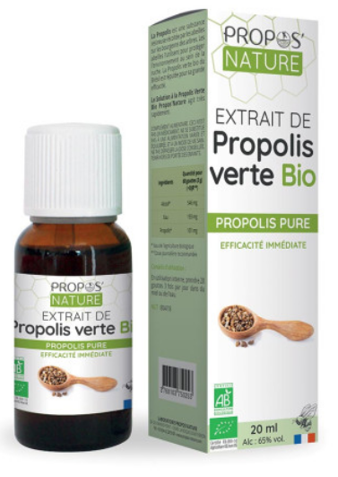Extrait de Propolis Verte Bio - 20ml