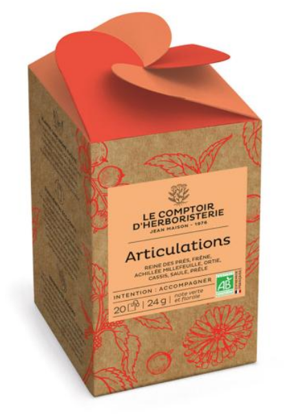 Articulations 20 infusettes BIO - COMPTOIR DE L'HERBORISTERIE