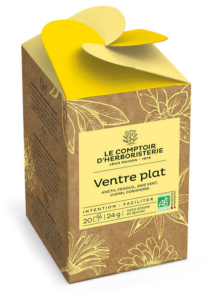 Ventre plat 20 infusettes BIO - COMPTOIR DE L'HERBORISTERIE