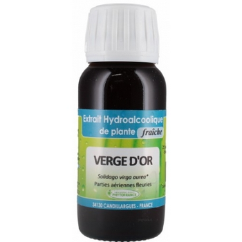 Verge d'or - Extrait Hydroalcoolique de plante fraiche BIO 60ml - PHYTOFRANCE