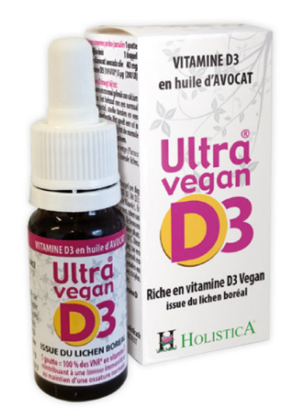 Ultra Vegan Vitamine D3 8ml - HOLISTICA