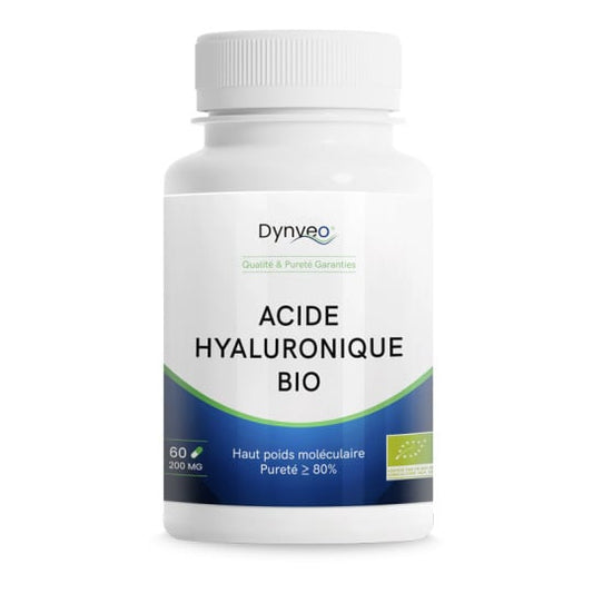 Acide hyaluronique BIO 60 gélules 200 mg - Dynveo
