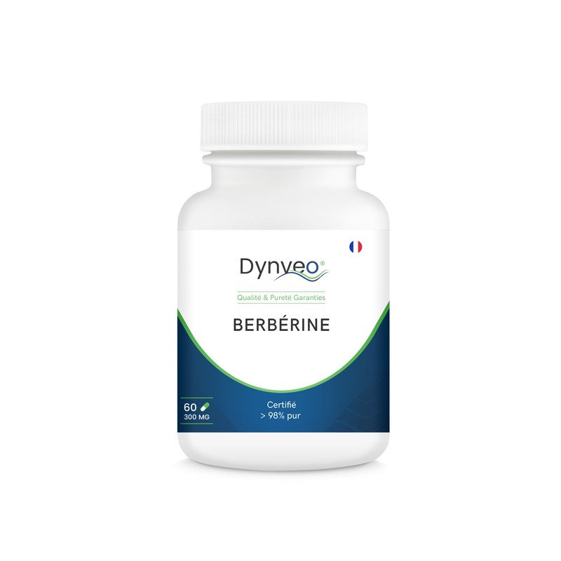 Berbérine pure 60 gélules 300 mg - Dynveo