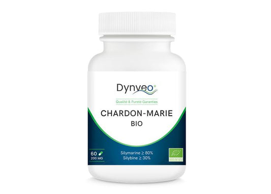 Chardon-Marie Bio 60 gélules 200 mg - Dynveo