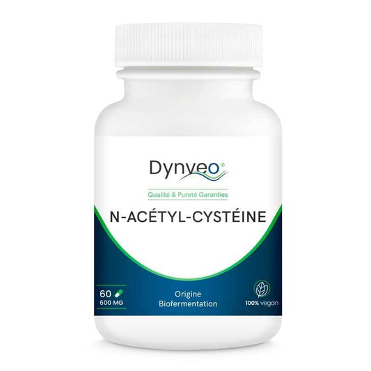 N-Acétyl-Cystéine 600mg 60 gélules dynveo