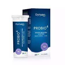 Complexe Probiotiques : Probio4 - 28 gélules / 14 jours - Dynveo