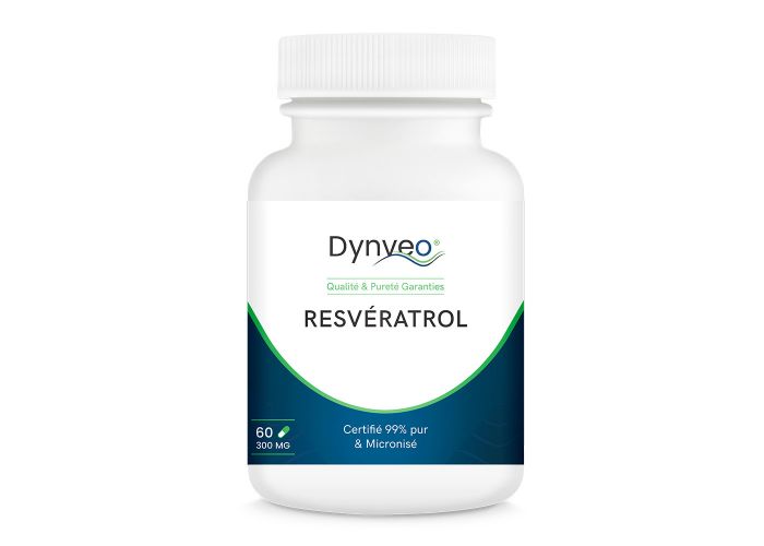 Resveratrol 60 gélules 300 mg - Dynveo