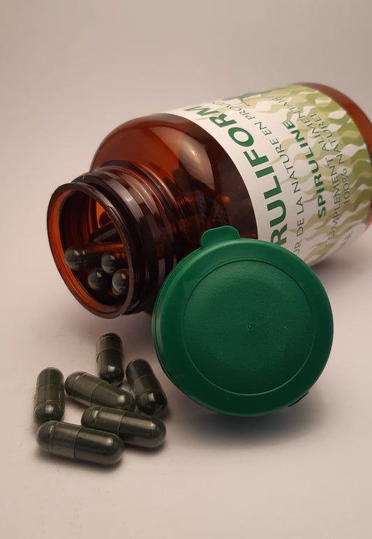Spiruline 100% naturelle 150 gélules - Spiruliform