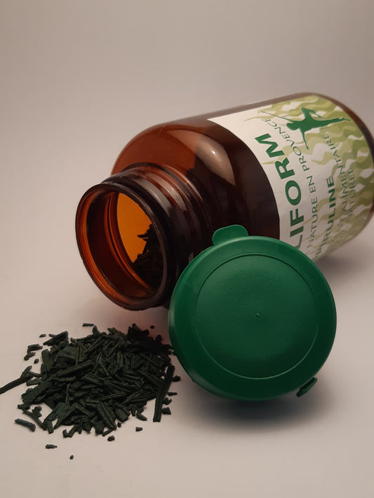 Spiruline 100% naturelle en brindilles 73g - Spiruliform