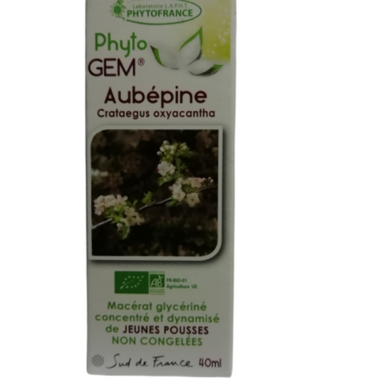 Phyto GEM Aubépine 40ml BIO - PHYTOFRANCE