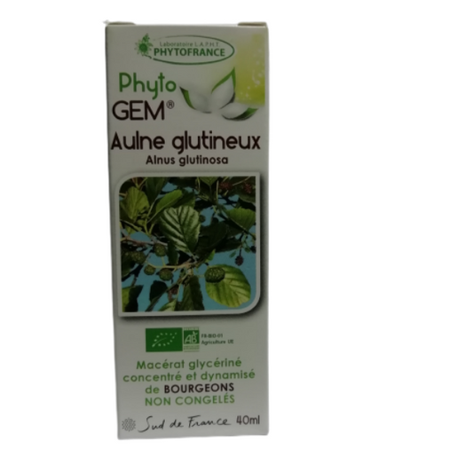 Phyto GEM Aulne glutineux 40 ml BIO - PHYTOFRANCE