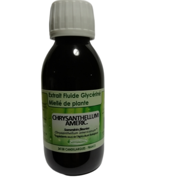 Chrysanthellum americanum - Extrait Fluide Glycériné Miellé 125 ml BIO - PHYTOFRANCE