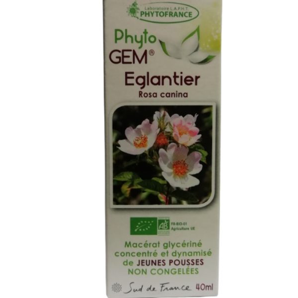 Phyto GEM Eglantier 40 ml BIO - PHYTOFRANCE