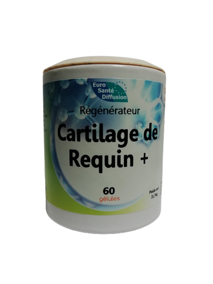 Régénérateur Cartilage de Requin +  60 gélules  EURO SANTE DIFFUSION