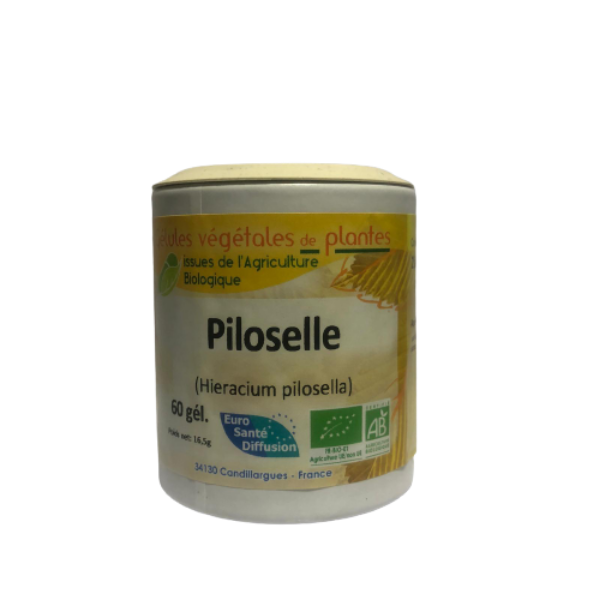 Piloselle 60 gélules végétales BIO - EURO SANTE DIFFUSION